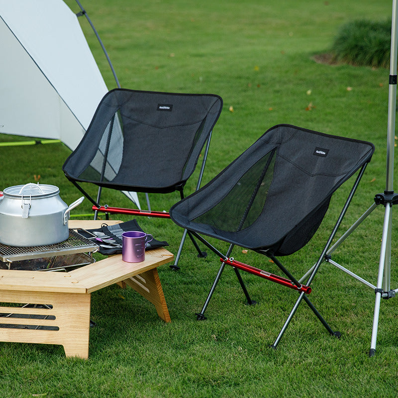 Discover Comfort and Portability with the Small Stool Camping Moon Chair